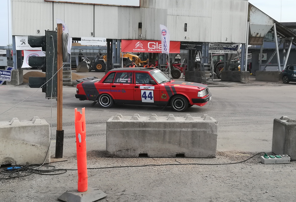 Jens Møibæk skifter Volvoen ud med en Legend Car
(Foto: Christian Fisker)